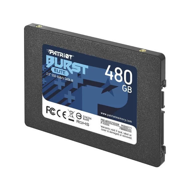 HD SSD 480GB PATRIOT BURST ELITE SATA 3  2.5" 7MM - Image 2