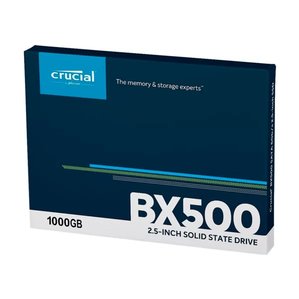 HD SSD   1TB CRUCIAL SATA 3 2.5" BX500 CT1000BX500SSD1 - Image 2