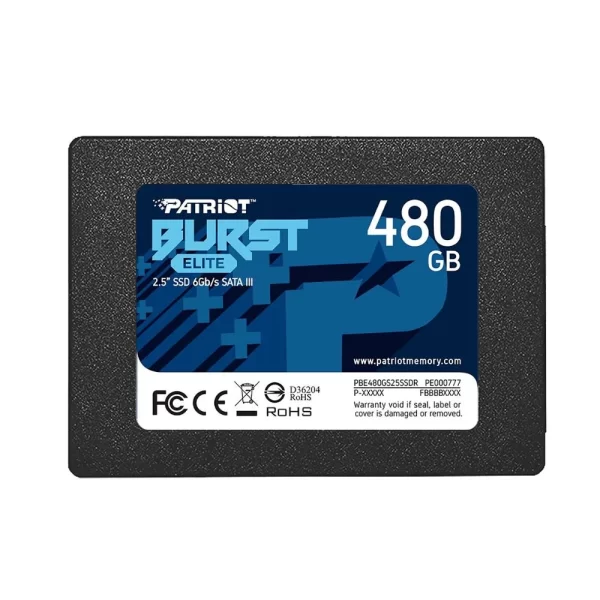 HD SSD 480GB PATRIOT BURST ELITE SATA 3  2.5" 7MM