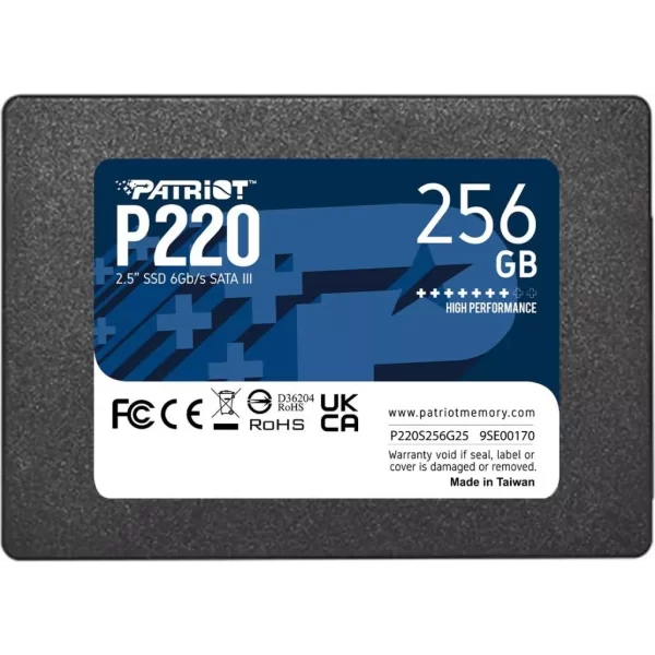 HD SSD 256GB PATRIOT BURST ELITE SATA 3  2.5" 7MM - PBE240GS25SSDR 450/320 MB/s - Image 3