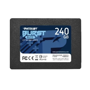 SSD 240GB PATRIOT BURST ELITE SATA 3  2.5" 7MM - PBE240GS25SSDR 450/320 MB/s