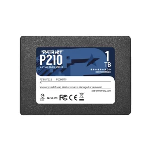 SSD  1TB PATRIOT P210 SATA 3 2.5" 7MM - P210S1TB25 430/520 MB/s