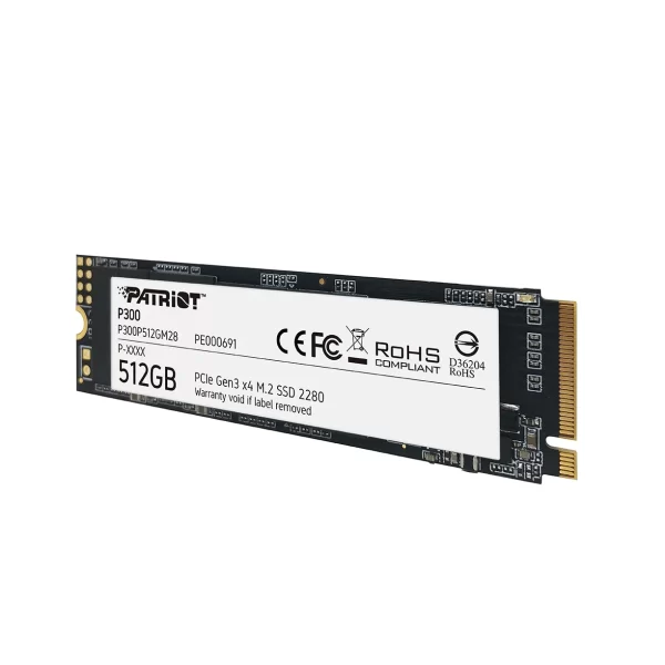 SSD M.2  NVME  512GB PATRIOT P300 2280 - P300P512GM28 2100/1700 MB/s - Image 5