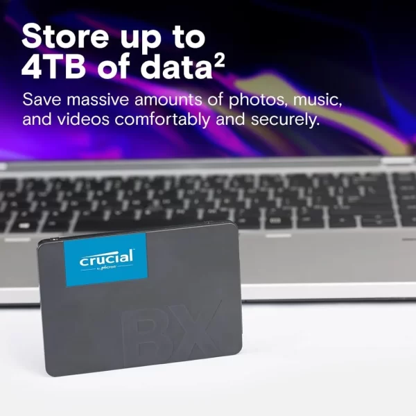 SSD   1TB CRUCIAL SATA 3 2.5" BX500 CCT1000E100SSD8C 5000/4500 - Image 3