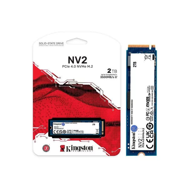 SSD M.2  NVME  2TB KINGSTON NV2 NVMe PCIE SNV2S/2000G 3500/2800 MB/s - Image 2