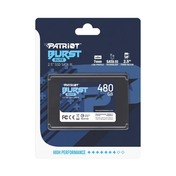 SSD 480GB PATRIOT BURST ELITE SATA 3  2.5" 7MM - Image 6