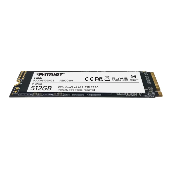 SSD M.2  NVME  512GB PATRIOT P300 2280 - P300P512GM28 2100/1700 MB/s - Image 3