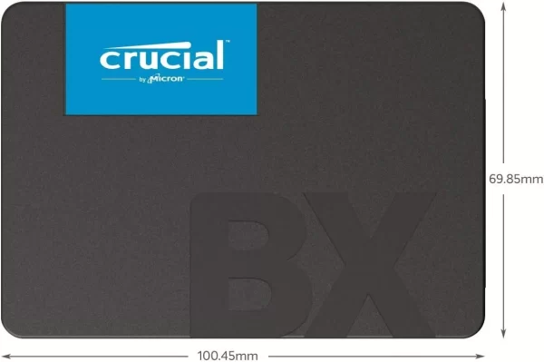 SSD   1TB CRUCIAL SATA 3 2.5" BX500 CCT1000E100SSD8C 5000/4500 - Image 2