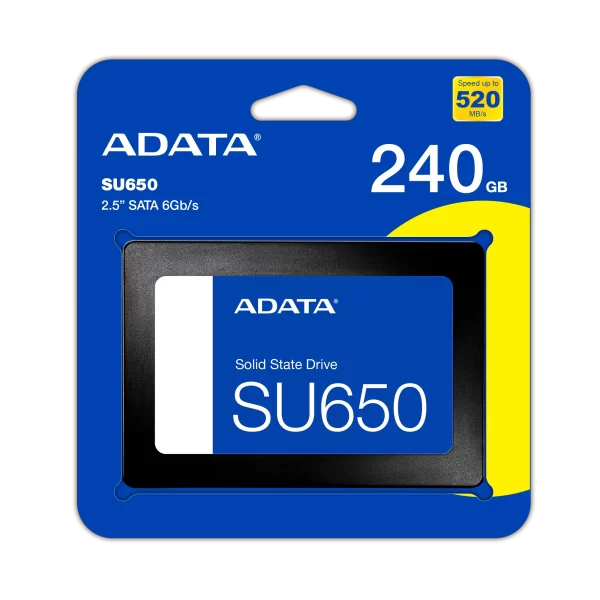 SSD 240GB ADATA SATA 3 2.5" SU650 ASU650SS 3D NAND 520/450 MB/s - Image 5