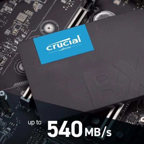 SSD Crucial BX500 500GB SATA III 2.5" - Velocidade de Leitura 500 MB/s e Escrita 550 MB/s - Image 4